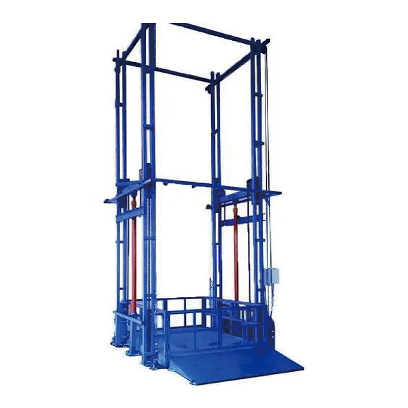 Silent power unit of hydraulic cargo elevator