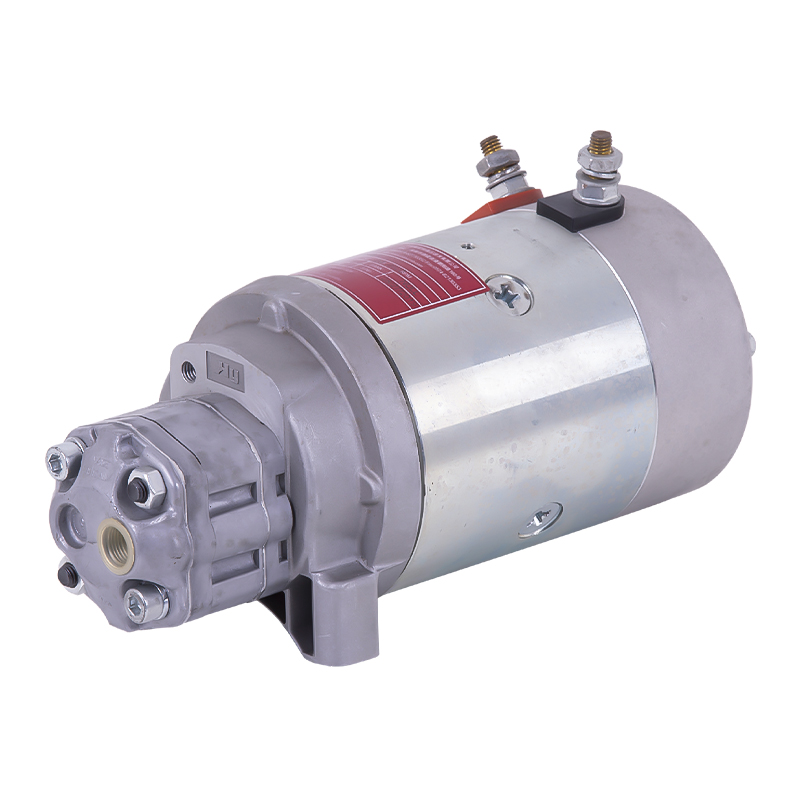 DC motor pump station