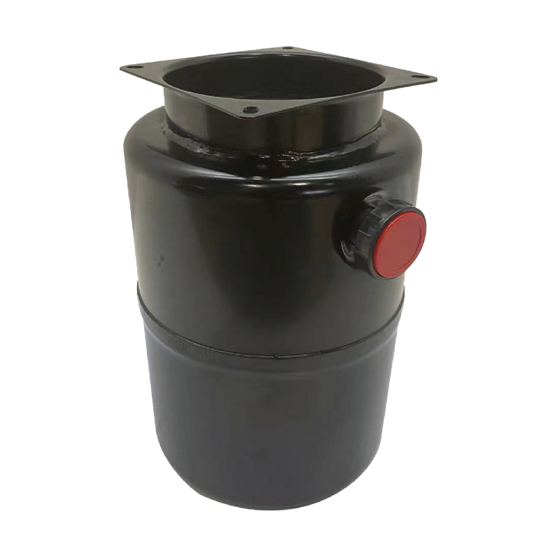 Iron round fuel tank